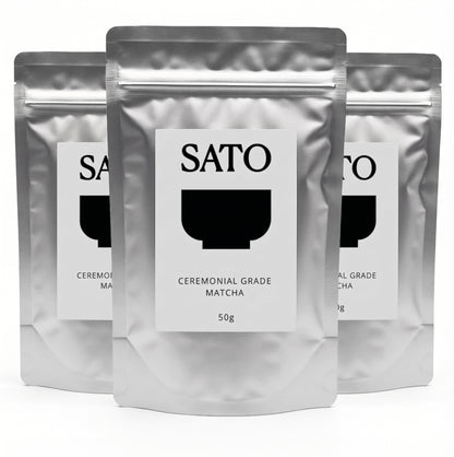 Ceremonial Grade Matcha Te 3 pack, 3 × 50g