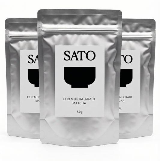 Ceremonial Grade Matcha Te 3 pack, 3 × 50g